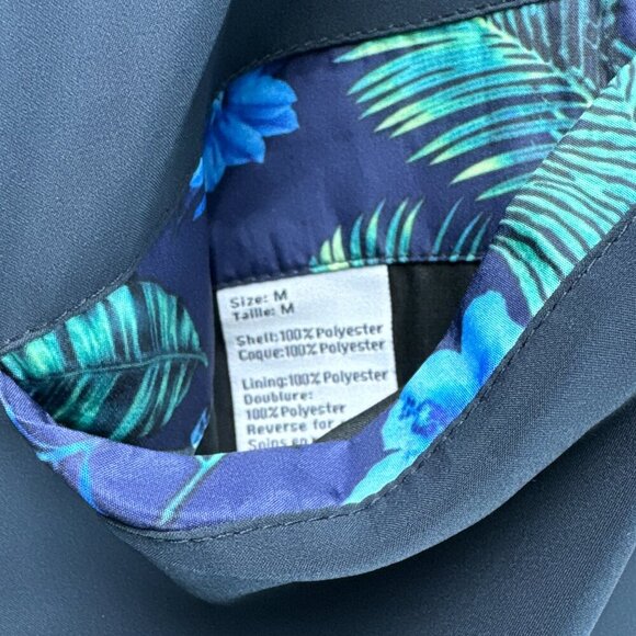 Paisley & Gray Bomber Jacket Mens Medium Blue Plaid Full Zip Slim Fit Seersucker - Picture 16 of 16